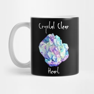 Crystal clear heart Mug